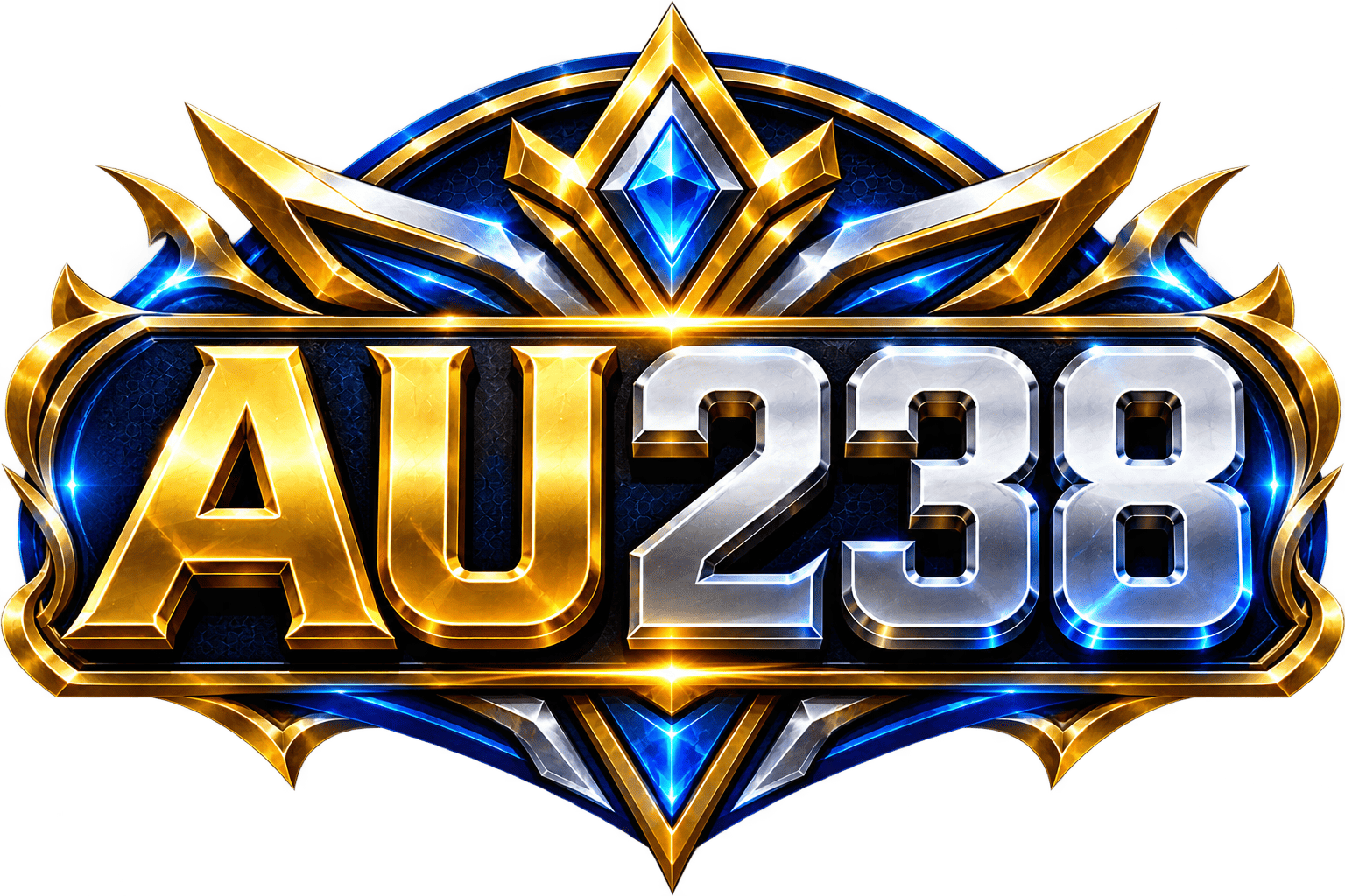AU238 — logo banner resmi Indonesia
